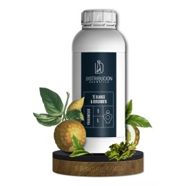 Distribución Aromática Esencia Té Blanco & Bergamota P/a Dif Aplicaciones 500ml