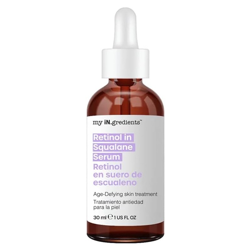 MY INGREDIENTS, Sérum de Retinol en Escualano, Renueva la Piel,