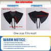 NiceYnn Wool Shawl False Collar Neck Warmer, PU Detachable Mini