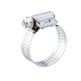 Breeze Power-Seal Stainless Steel Hose Clamp, Worm-Drive, SAE Size 88, 3-1/8" to 6" Diameter Range, 1/2" Band Width (Pack of 10)