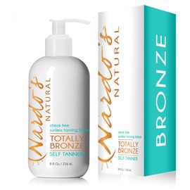 Nardo's Natural Self Tanner As Seen on Shark Tank, All Natural Tanning Lotion & Extender, Indoor Bronzer Accelerator, Tan All Year, Sunless Spray Tan, 8oz