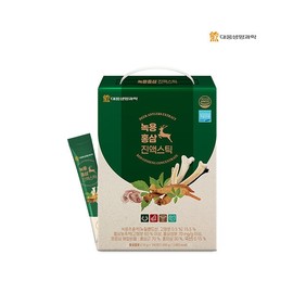 Daewoong Life Science Deer Antler Red Ginseng Extract Stick 100 packs, 3 boxes (300 packs) Large capacity 6-year-old red ginseng holiday gift / 대웅생명과학 녹용홍삼 진액 스틱 100포 3박스 (300포)대용량 6년근홍삼 명절선물