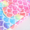 QPANCY Girls Mermaid Robe Pajamas Bathrobes Kids Hooded Plush Soft