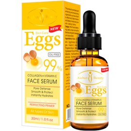 Aichun Beauty Serum 99% Vitamina E Colágeno Facial Blanqueamiento Levantamiento Suavizante Aceite Control Acné Perfecting Primer 4 Tipo