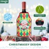 NEWGO-DE-Wine Cooler Sleeve-Parent Manschette (Weihnachten Drucke)