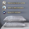 Sleepymoon Duvet Cover Set Silk Like Single Double King Super