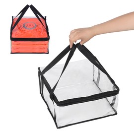 Transparent Organized Bag 11.8”×11.8”×7.48” for Collapsible Traffic Cones 28 inch [ Cones Not Included]