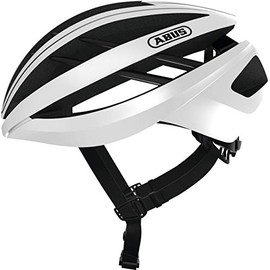 ABUS Aventor Road Bicycle Helmet (White - M)