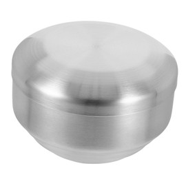 FOMIYES Metal Shaving Bowl for Men Stainless Steel Shaving Soap Bowl with Lid for Shaving Cream Reusable Shaving Tool Bathroom Decor