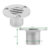 316 Stainless Steel 1" Boat Floor Deck Drain (Pack of