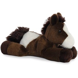 Aurora® Adorable Mini Flopsie™ Paint™ Stuffed Animal - Playful Ease - Timeless Companions - Brown 8 Inches