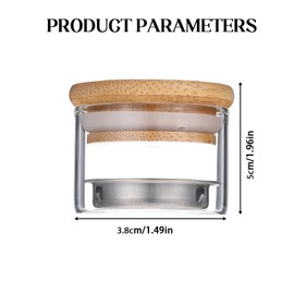 Nail Brushes Washing Cup, Acrylic Liquid Powder Glass Dappen Dish Glass Cup, Acrylic Nail Brush Cleaner, Mesh Acrylic Liquid Powder Removal Dappen Dish with Lid & Mesh Layered Acrylic Brushes Washer