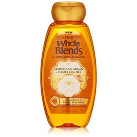 Garnier Whole Blends Shampoo with Moroccan Argan & Camellia Oils Extracts,...