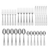 Cambridge Cali Mirror Piece Flatware Set, 30 Count, No Color