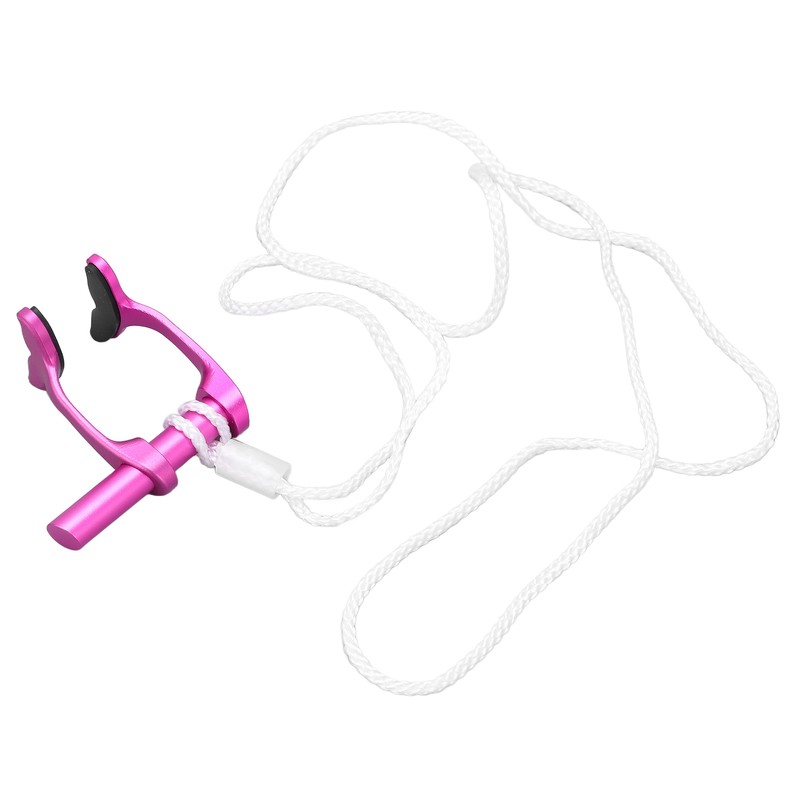Freediving Nose Clip Swimming Nose Plugs with Anti Lost Strap
