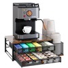 TQVAI TQVAI K Cup Holder, 60 Capacity Coffee Pod Drawer,