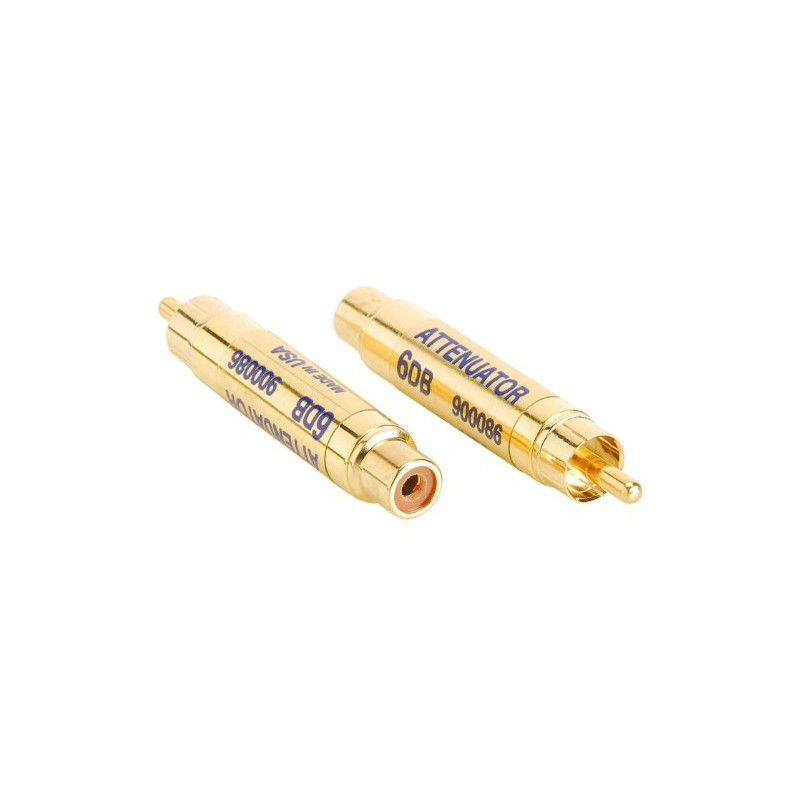 Harrison Labs 6 dB RCA Line Level Audio Attenuator Pair