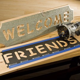 Rockler Interlock Signmaker's Template Kit, Comic Sans Font, Letters, 2-1/4''H