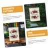 Totority 2pcs Vertical Polyester Garden Flag with Welcome Theme Durable