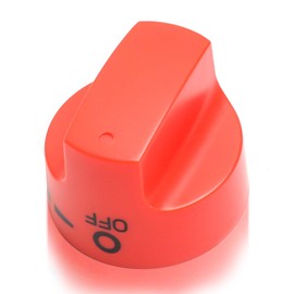 Outspark Grill Red Knob Replacement Part for Camp Chef Flat Top Grill 600 Accessories, Replace for Camp Chef CCH3-2,1 Pack