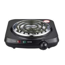 Mainstays Black Single Burner with Adjustable Temperature Control in BOX
