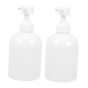 FELTECHELECTR 2pcs Lotion Dispenser Refillable Squeeze Soap Bottles for Shower