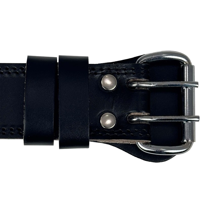 Genuine Leather Gym Lifting Belt (Large)