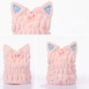 Towel Cap, Cat Ears, Hair Dry Cap, Water Absorption, Drying,