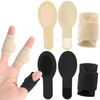 2pcs Venda Protector de Dedo Mano Soporte Férula Dolores con