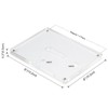 Boxalls 4x6 Inches Acrylic Picture Frame with Stand, Clear Photo