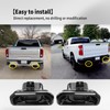 2253506 Exhaust Tips Compatible with Chevy Silverado/GMC Sierra 1500 19-24