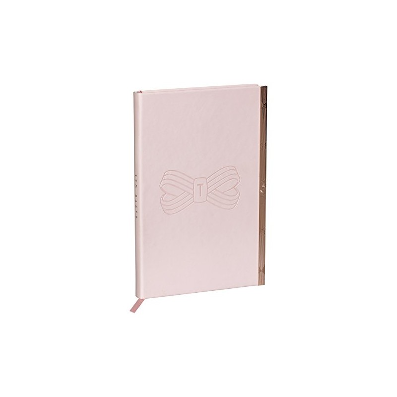 Ted Baker | A5 Soft Touch Notebook | Pink Bow