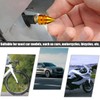 Osilly Car Tire Valve Caps, 8 Pack Spike Aluminium Alloy