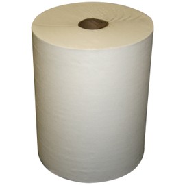 Berk Wiper CUTNDRY 8 Premium Hands Free Towel, 8" Length x 8" Width, White (Case of 6 Rolls)