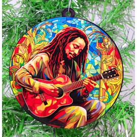 Generic Reggae Music Icon Ornament