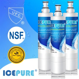 IcePure Fit For 4396508 4396510 nlc240v 4392857 RFC0500A Refrigerator Water Filter 3Pack