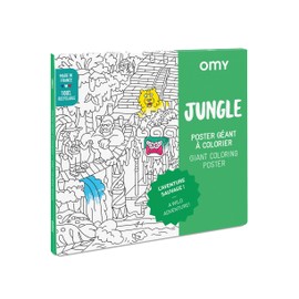 O My Products OMY Poster Colouring Jungle (pos30 a)