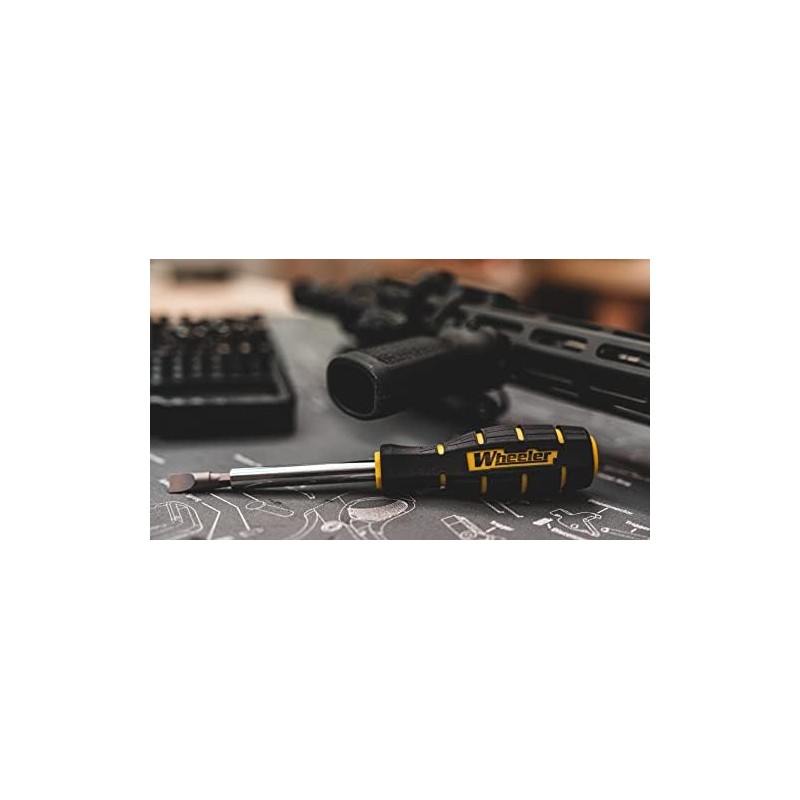 Wheeler 89 Piece Gunsmithing Screwdriver Set with Durable Construction and