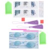 2 Sets Diamond Painting Kit 5D Students DIY Bookmark Dandelion