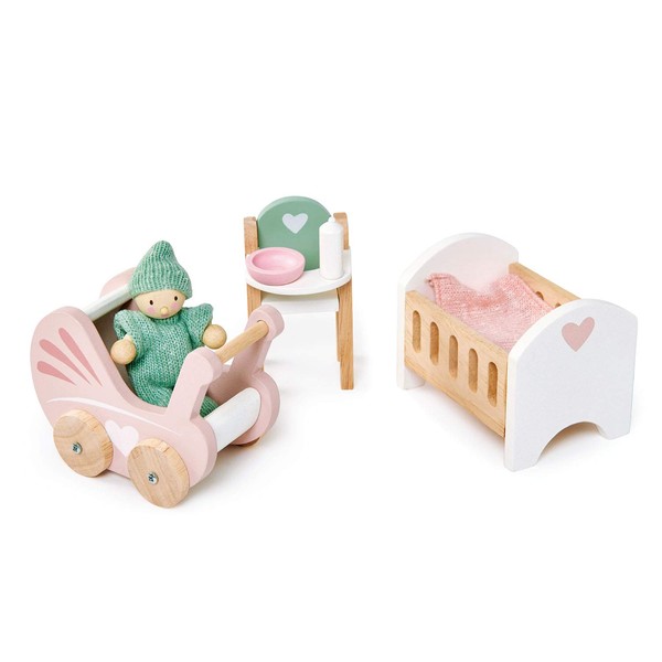Tender Leaf Toys - Dovetail Dollhouse Accessories - Detailed Wooden Furniture Sets and Room Decor - Encourage Creative and Imaginative Fun Play for Children - Age 3+