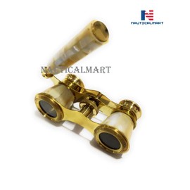 Nautical Binocular 3" Opera Glasses Binocular Mother of Pearl - Antique Opera Binocular