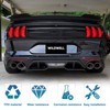 WildWell Mustang Rear Diffuser Valance Aero Foil Kit for 2018-2023