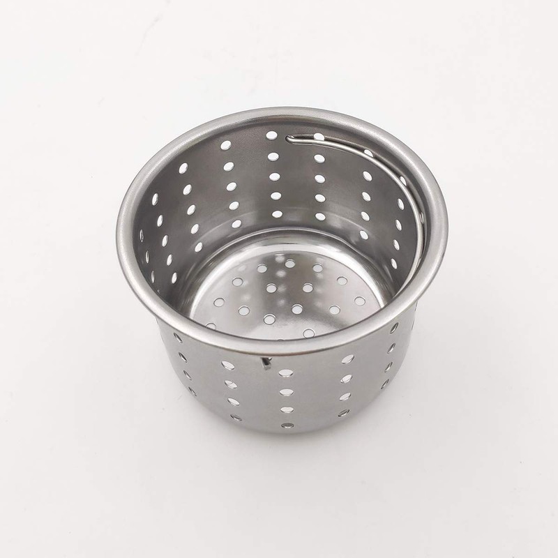 GZILA Kitchen Sink Drain Basket Only, 3-inch Basket For Kitchen