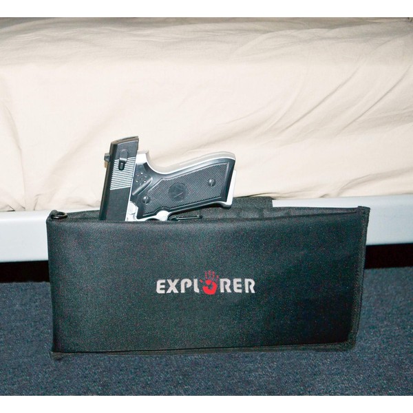 Explorer Tactical Gun Holster for Belt, Bed Mattress car auto Desk Home Office use for Gun 1911 (Conceal-H25)