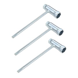 Flaconi 3PCS Car Chainsaw Wrench,Scrench Chainsaw Tool,Spark Plug Spanner,Chainsaw Wrench Scrench,Suitable for Moped,Car, Scooter
