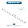 VooGenzek 12 PCS Spiral Scroll Saw Blades, 7# Teeth, for