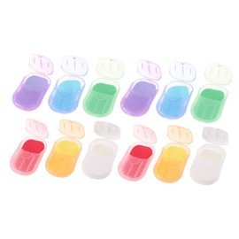 12 Boxes Sheets Paper Soap Mini Soaps Soap Paper Pp Travel Portable Hand Soap