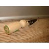 custom made Wood PEG Small Doll Body Shape Roach Clip