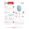 Cinta doble cara espuma blanca, BITape 4500B 1mm X 19mm