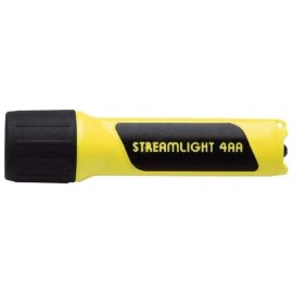 Streamlight 68202 Flashlight: LED, 155 hr Max, AA Battery, Yellow Polymer